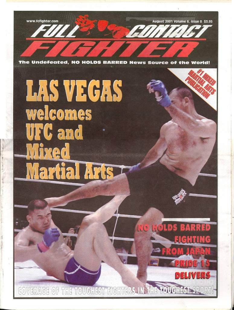 08/01 Full Contact Fighter Newspaper